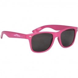 Pink Fashion Colored Promotional Sunglasses