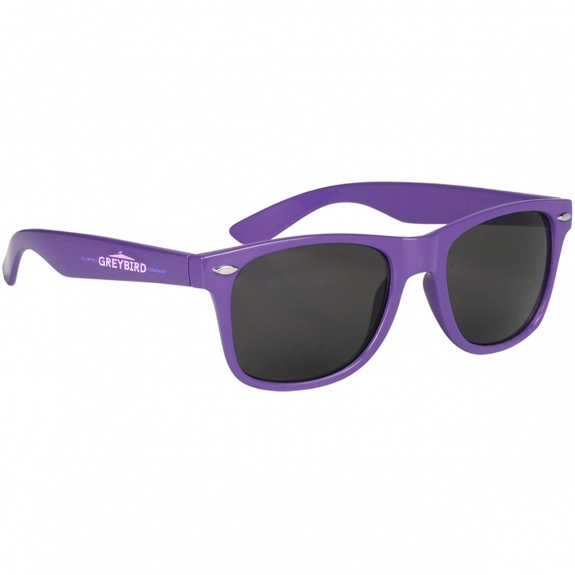 Purple Fashion Colored Promotional Sunglasses