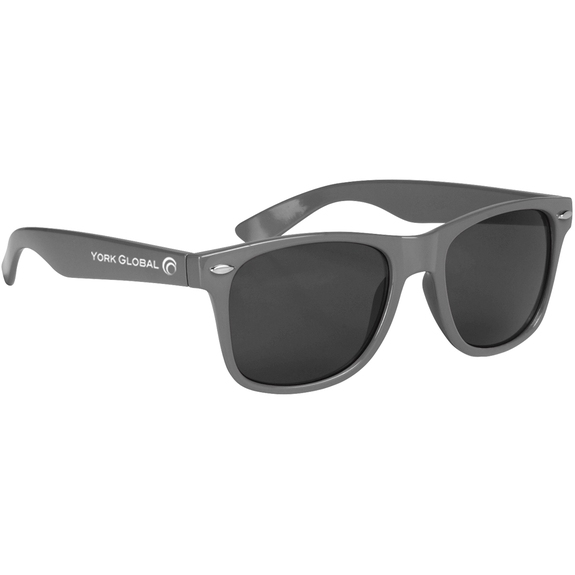 Gray - Fashion Colored Promotional Sunglasses
