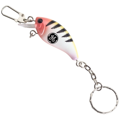 Assorted Fishing Lure Promotional Keychain
