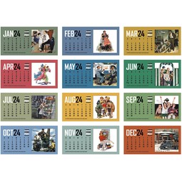 Saturday Evening Post Custom Desk Calendar