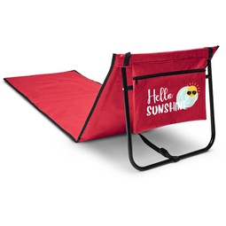 Red - Outer Banks Custom Lounging Beach Chair