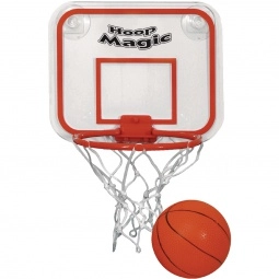 Mini Custom Basketball & Hoop Set