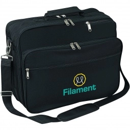 Black Paramount Laptop Custom Briefcase 