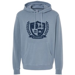 Slate blue - Independent Training Company Midweight Dyed Custom Hooded Swea