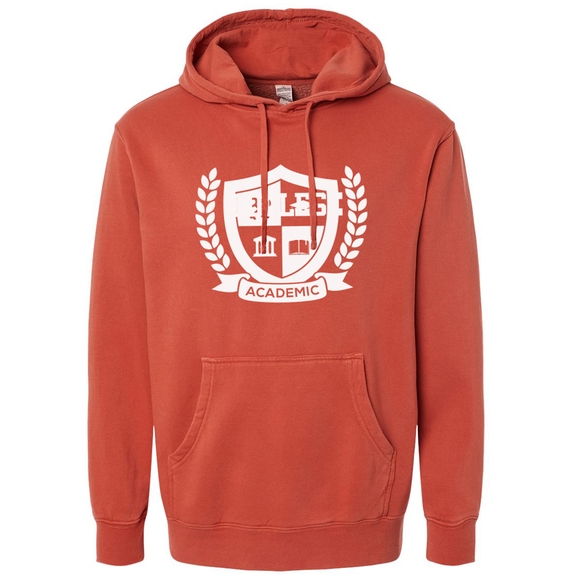Amber - Independent Training Company Midweight Dyed Custom Hooded Sweatshir