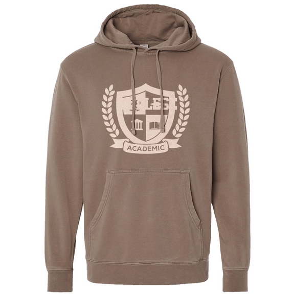 Clay - Independent Training Company Midweight Dyed Custom Hooded Sweatshirt