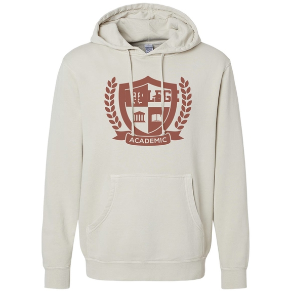 Ivory - Independent Training Company Midweight Dyed Custom Hooded Sweatshir