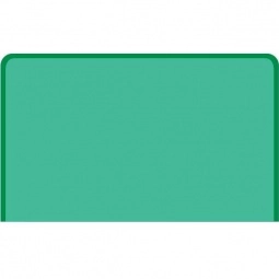 Translucent Emerald Press 'n' Stick Custom Calendar - Scenic