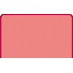 Translucent Red Press 'n' Stick Custom Calendar - Scenic