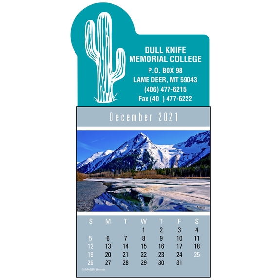 Press 'n' Stick Custom Calendar - Scenic