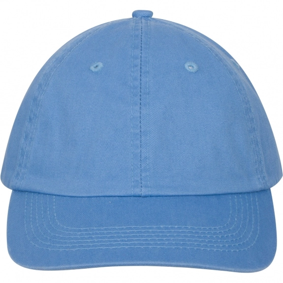 Ocean 6-Panel Washed Chino Twill Unstructured Custom Cap