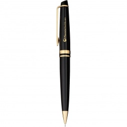 Black Lacquer/Gold Trim Waterman Expert Ballpoint Custom Pen 