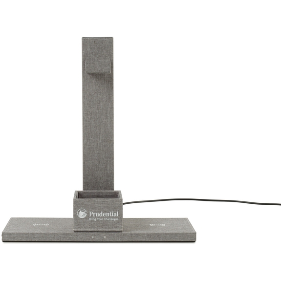 Medium Grey Heather - Truman Custom Dual Charger & Headphone Stand