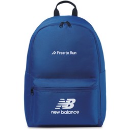 Royal Blue - New Balance&#174; Round Custom Logo Backpack - 11.8"w x 17.3"h