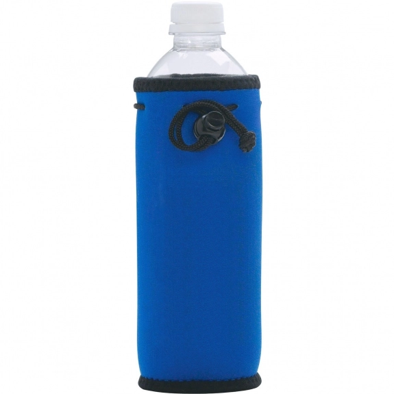 Royal Blue Promotional Water Bottle Sleeve