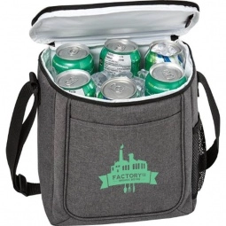 In Use - Heather Promotional Cooler Bag - 12 Can