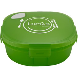 Translucent Lime Steam-In&#153; Custom Food Container