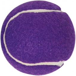 Purple Synthetic Promotional Tennis Ball