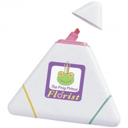 Full Color Triangular 3-Color Custom Highlighters 