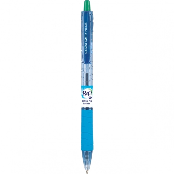 Green Pilot Bottle 2 Pen Ball Point Promotional Pen