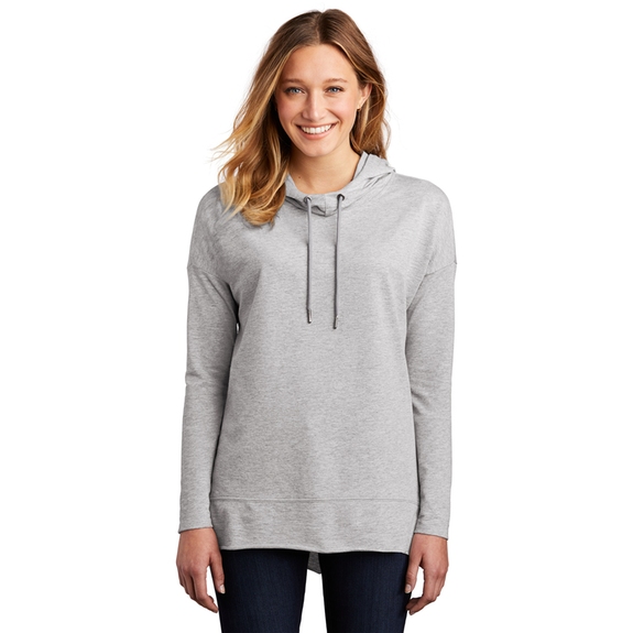 Front - District&#174; Featherweight Logo French Terry Hoodie - Women's