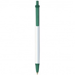 Forest Green Custom Eco BIC Clic Stic Promotional Pen