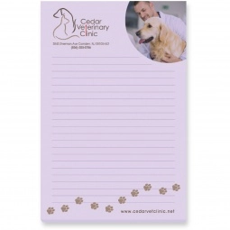 Souvenir® Full Color Sticky Note™ - 50 sheets - 4"h x 6"w
