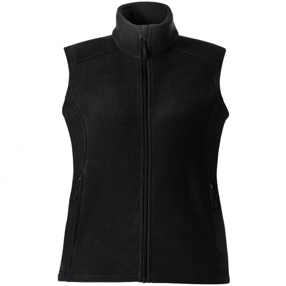 Black Core365 Journey Fleece Custom Vest