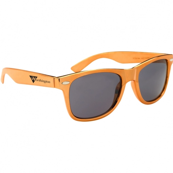 Metallic Copper Colored Custom Sunglasses 