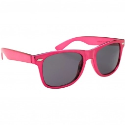 Metallic Pink Colored Custom Sunglasses 