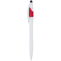 Red 3-Color Twist-Action Javelin Stylus Custom Pen 