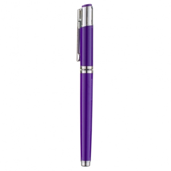 Purple Textured Grip Gel Custom Pens