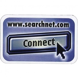 Multi Full Color Process Promotional Magnet - Rectangle w/ Rounded Corners 