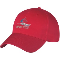 Red - Structured Custom Baseball Cap w/ Medium Profile