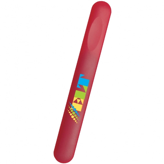 Red Full Color Custom Nail File In Sleeve