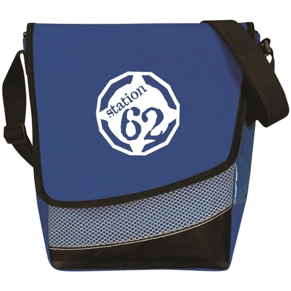 Royal Blue Crossbody Promotional Cooler Bags