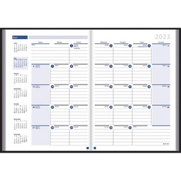 Inside - Monthly Desk Appointment Custom Planner w/ Stitched Cover