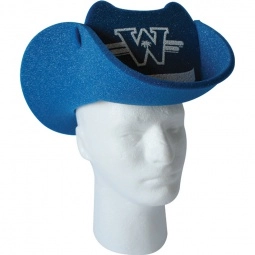 Promotional Foam Cowboy Hat / Visor - 5.75"