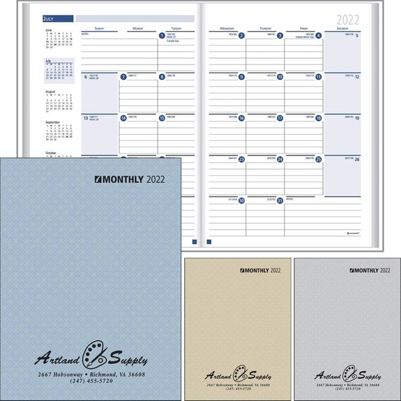 Monthly Desk Appointment Custom Planner - 7"w x 10"h