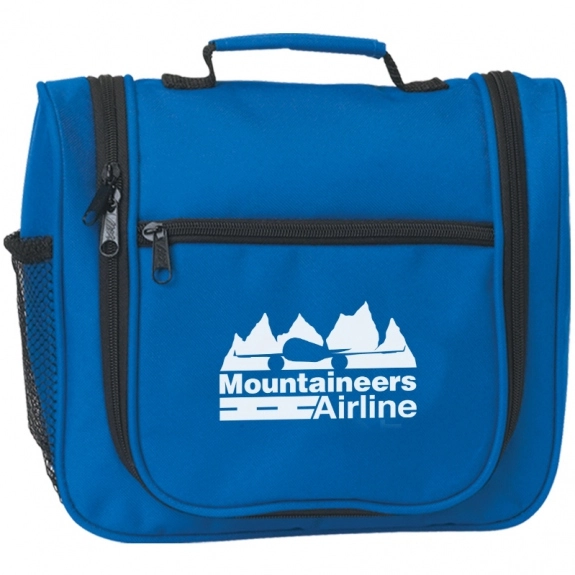 Royal Blue Deluxe Travel Promotional Tote Bag