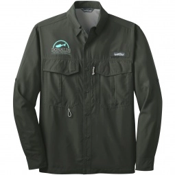 Eddie Bauer® Long Sleeve Custom Fishing Shirt - Men's