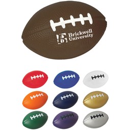 Group - Football Shaped Custom Logo Stress Ball