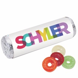 White LifeSaver&#174; Custom Labeled Candy Roll