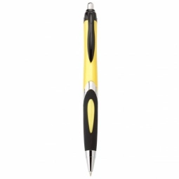 Yellow Helix Style Promo Pen