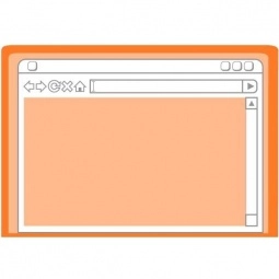 Translucent Orange Press n' Stick Custom Calendar - Web Page
