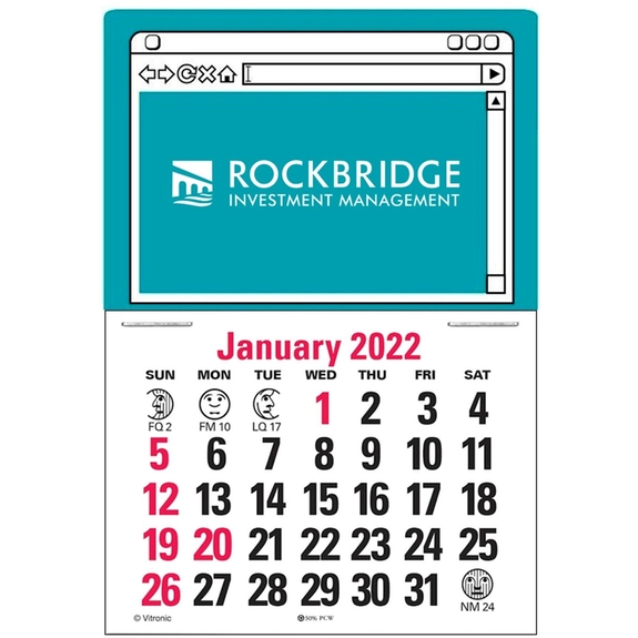 Press n' Stick Custom Calendar - Web Page