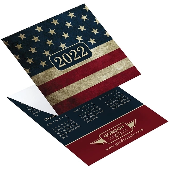Full Color Tri-Fold Custom Calendar - USA