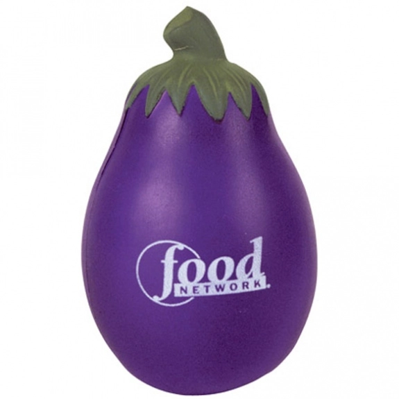 Purple Eggplant Promotional Stress Balls