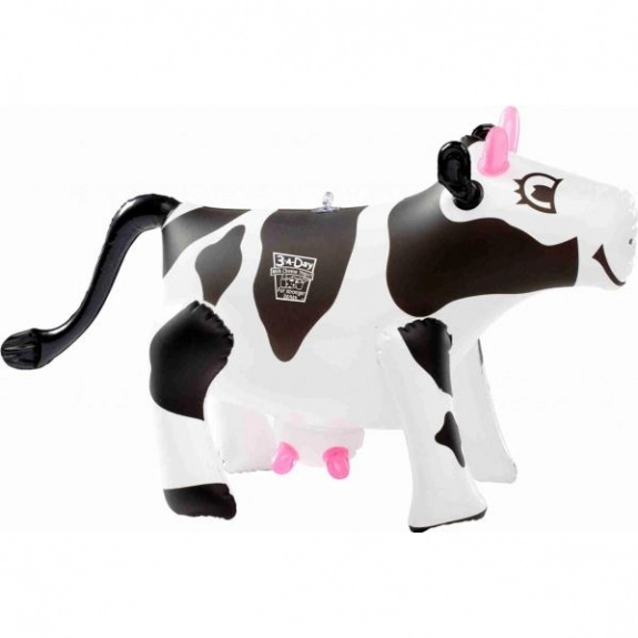 Black/White Promotional Inflatable Cow - 17